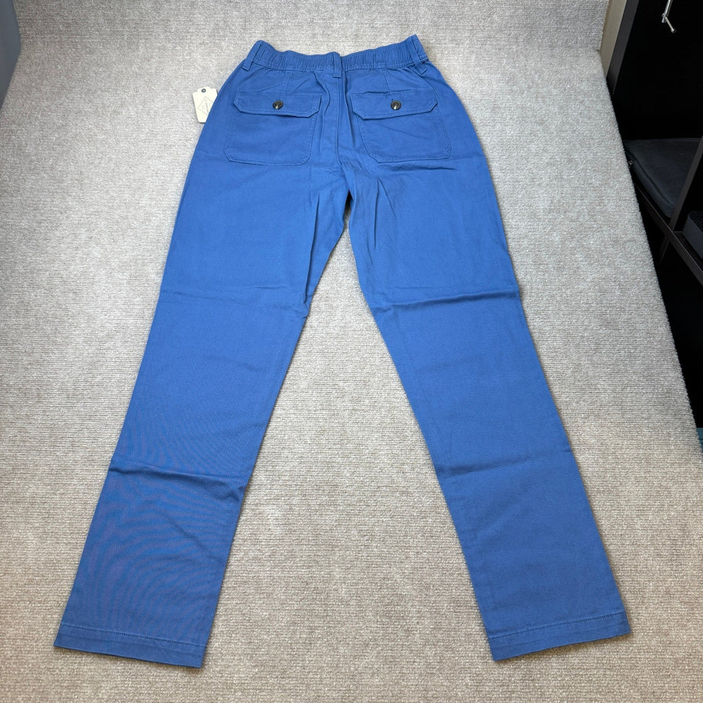 MSRP $50 St. John's Bay Womens 4 Tall True Navy Slim Flat Front Pants