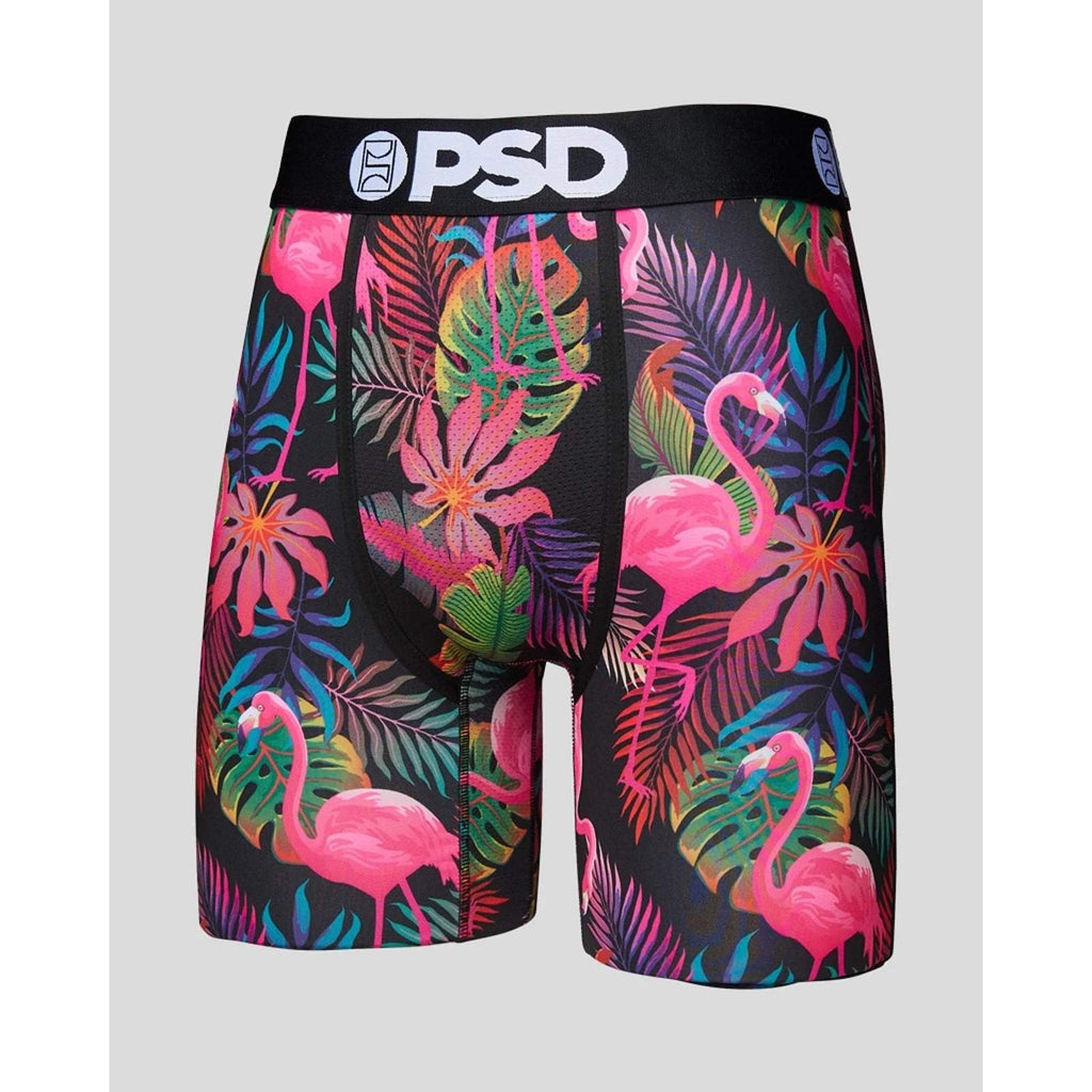 MSRP $73 PSD 3-Pack Men's M Boxer Briefs Flamingo Jungle Standard Length Underw