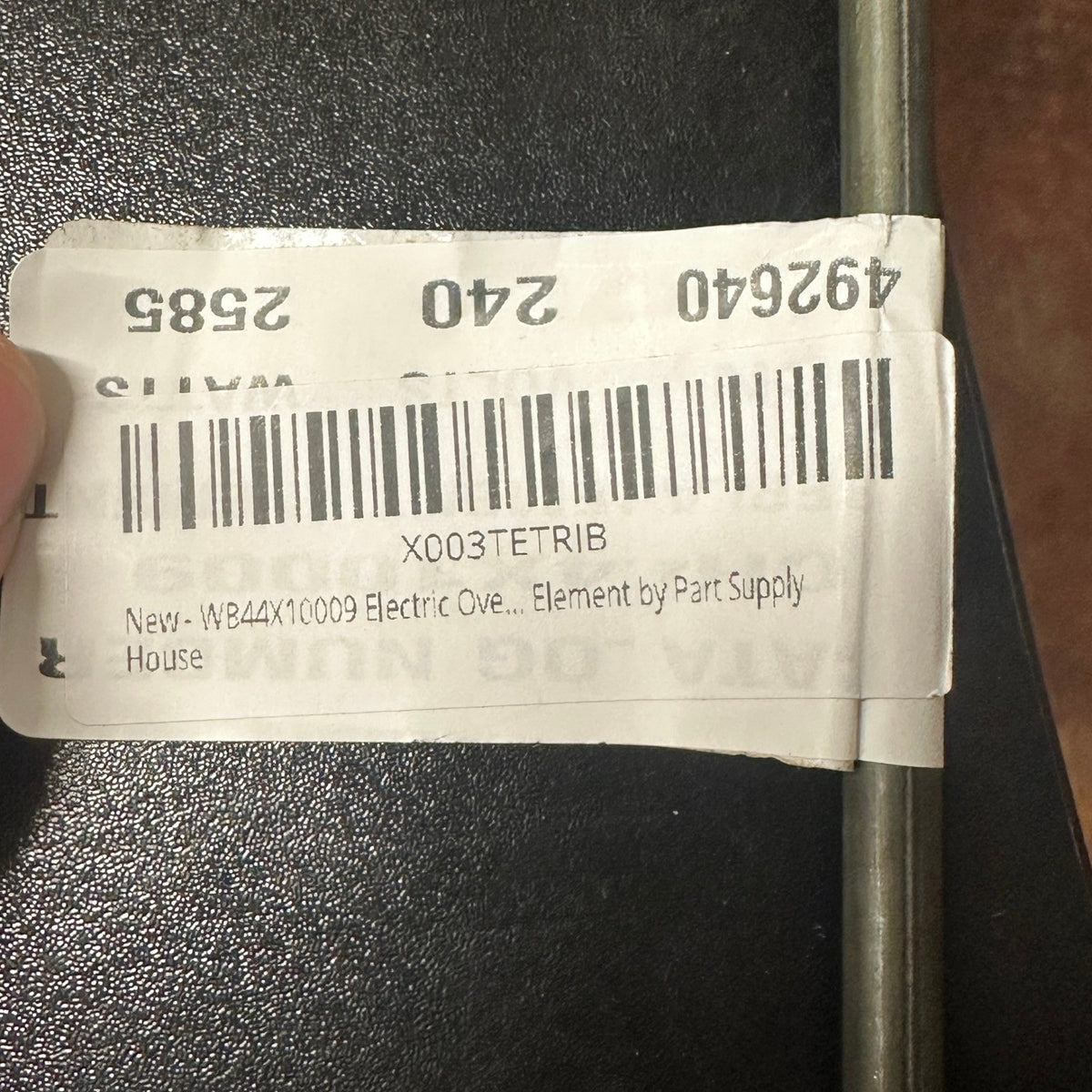 WB44X10009 Electric Oven Bake Element by Part Supply House