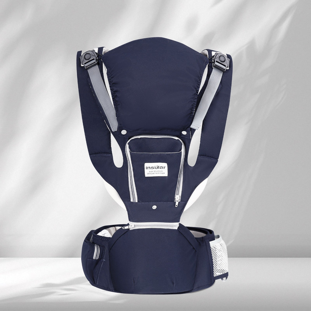 Insular 3-In-1 Ergonomic Baby Carrier For Newborn to Toddler w/ Hip Seat - Breat