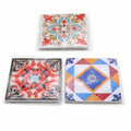 3 Pack of 10 Vintage Tile Decals Self-Adhesive Waterproof Wall Sticker Backspl