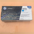 HP 503A Cyan Print Cartridge Q7581A for LaserJet CP3505, 3800 Sealed