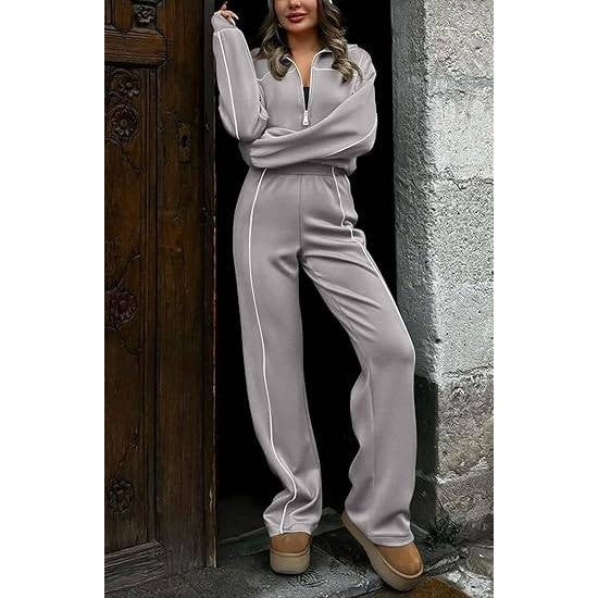 MSRP $67 BTFBM Women's M Two Piece Tracksuit Spring Long Sleeve Zip Up Swea