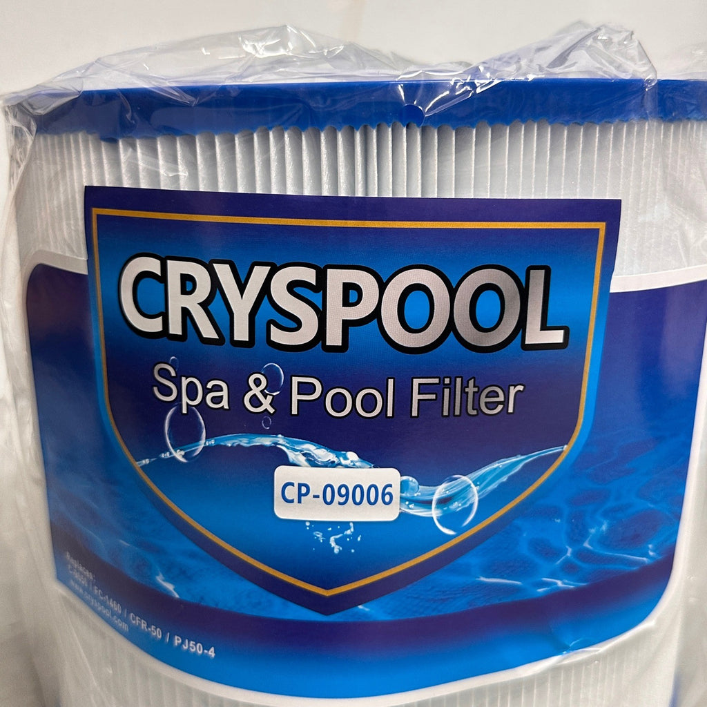 Cryspool 09006 Spa Filter Replaces CFR-50, PJ50-4, C-9650, FC-1460 50 Sq.Ft Hot