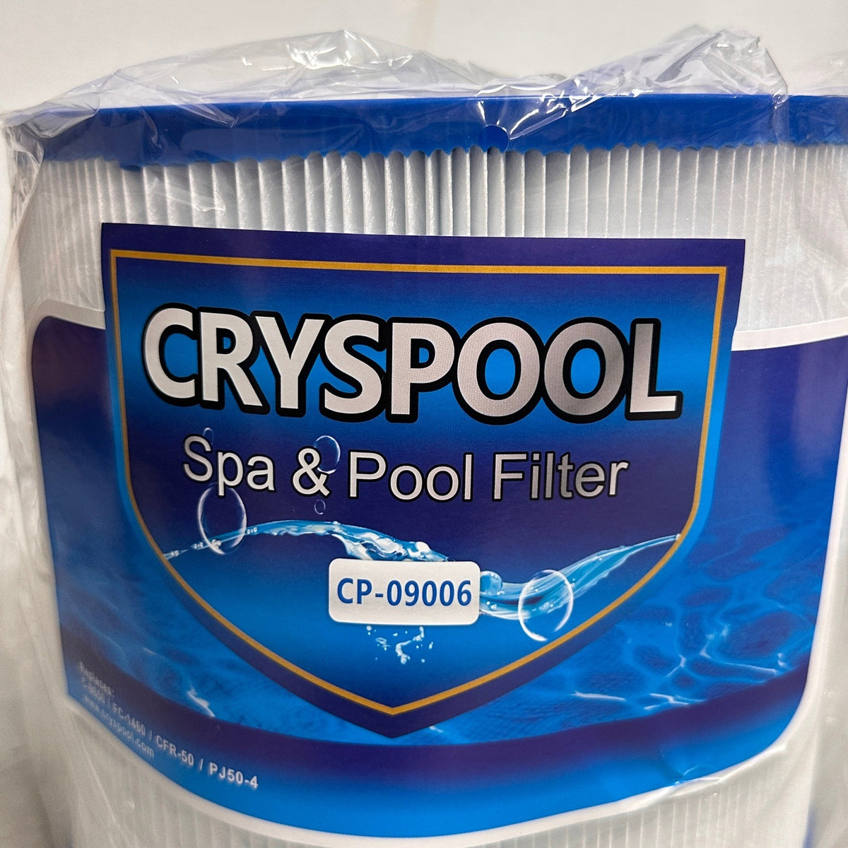 Cryspool 09006 Spa Filter Replaces CFR-50, PJ50-4, C-9650, FC-1460 50 Sq.Ft Hot