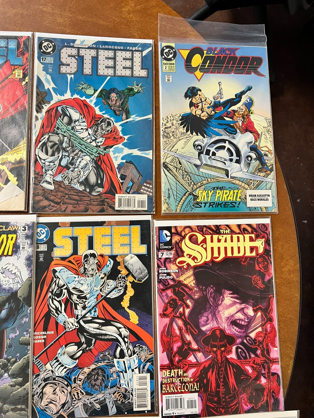 Lot of 15 Dc Comics - Spiral Zone (1988), Steel, The Trials of Shazam, The Shade