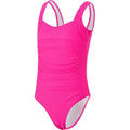 MSRP $33 Yizuoding Girl's 12Y One Piece Swimsuit Ruffled Wide Straps Swimwear Ba