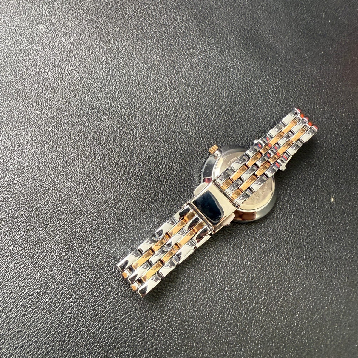 Armitron 75/5803TR Women's Two Tone Crystal Accented Bracelet Watch New Battery