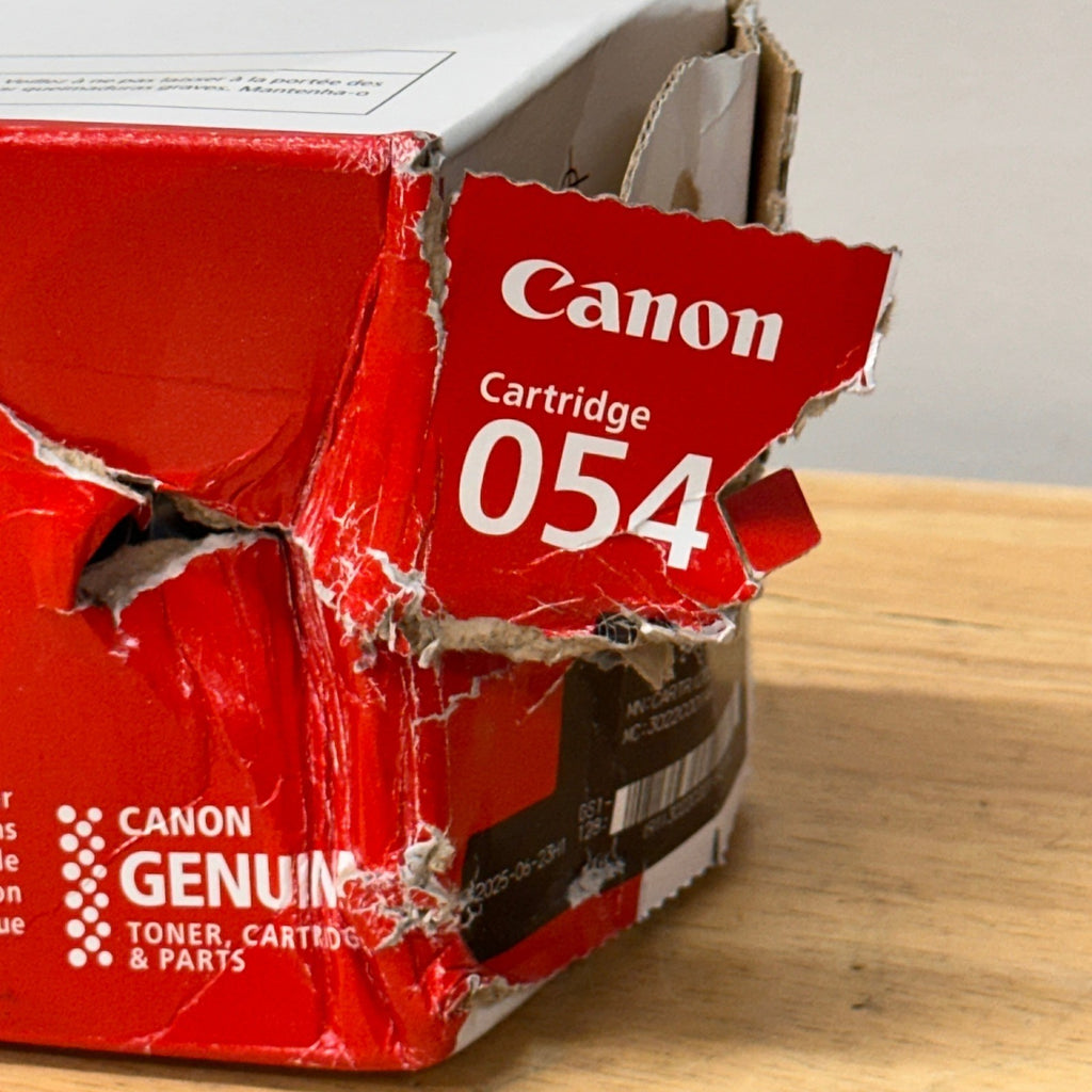 Canon 054 3022C001 Magenta Toner Cartridge LBP620C MF640C Series DAMAGED BOX