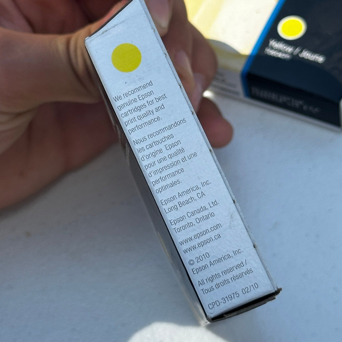 Set of 4 Epson 60 T060420 Yellow Ink Cartridge EXP 01/2026 Standard Capacity