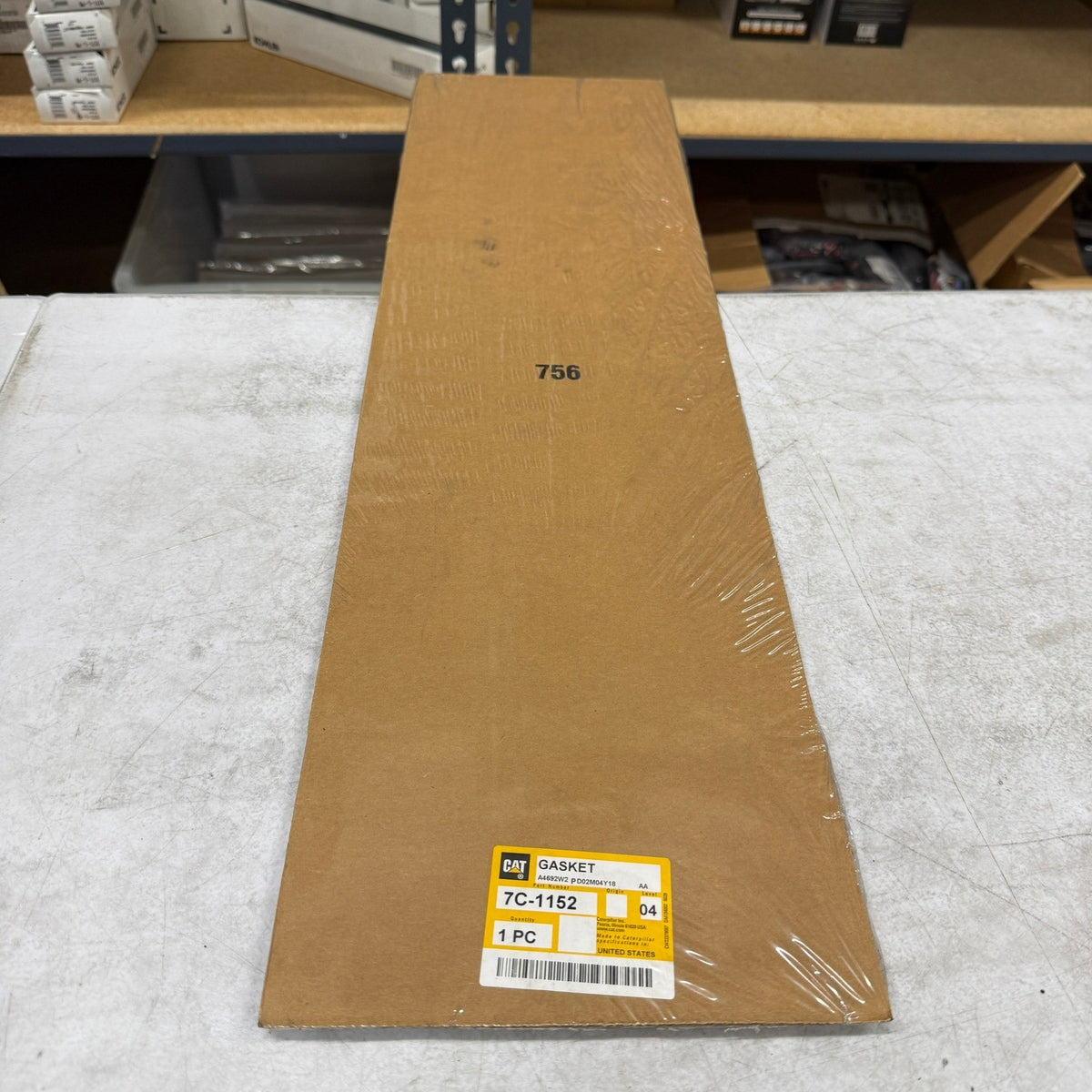 Caterpillar 7C-1152 Aftercooler Gasket Genuine OEM