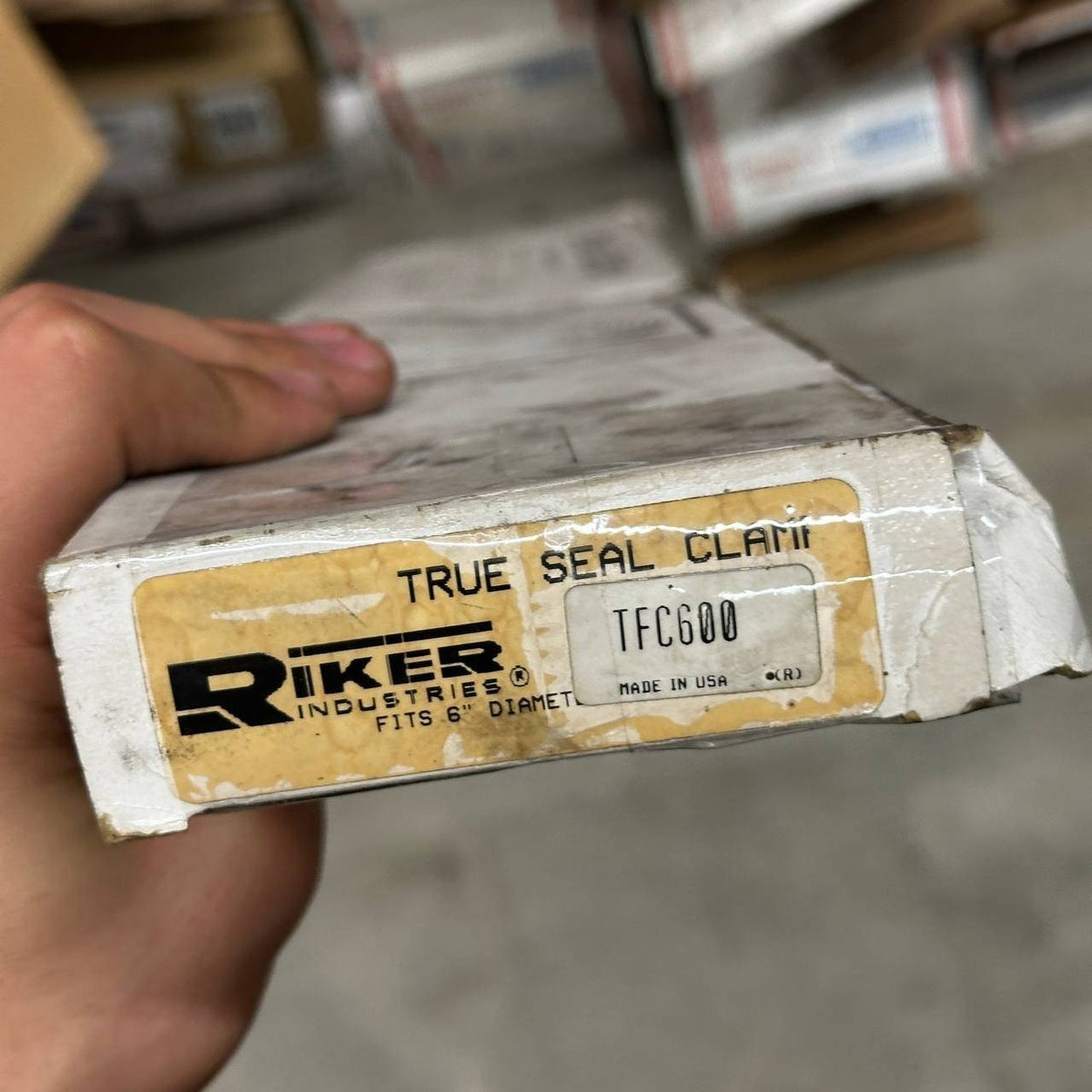 Riker TFC600 6" Exhaust True Seal Clamp Replace Donaldson X004539