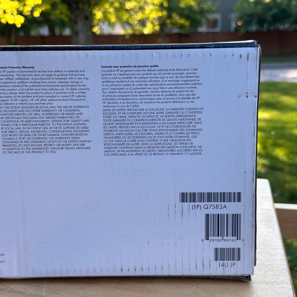 Genuine HP 503A Magenta Toner Cartridge Q7583A Sealed for LaserJet CP3505, 3800