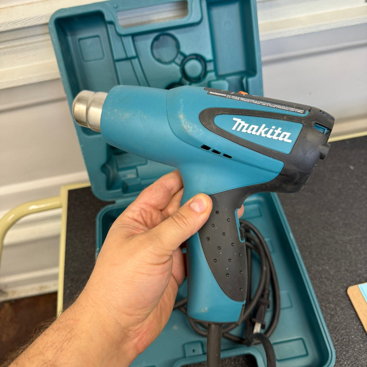 Makita HG551V Heat Tool Variable Temperature Control 12A 1400W w/ Hard Case
