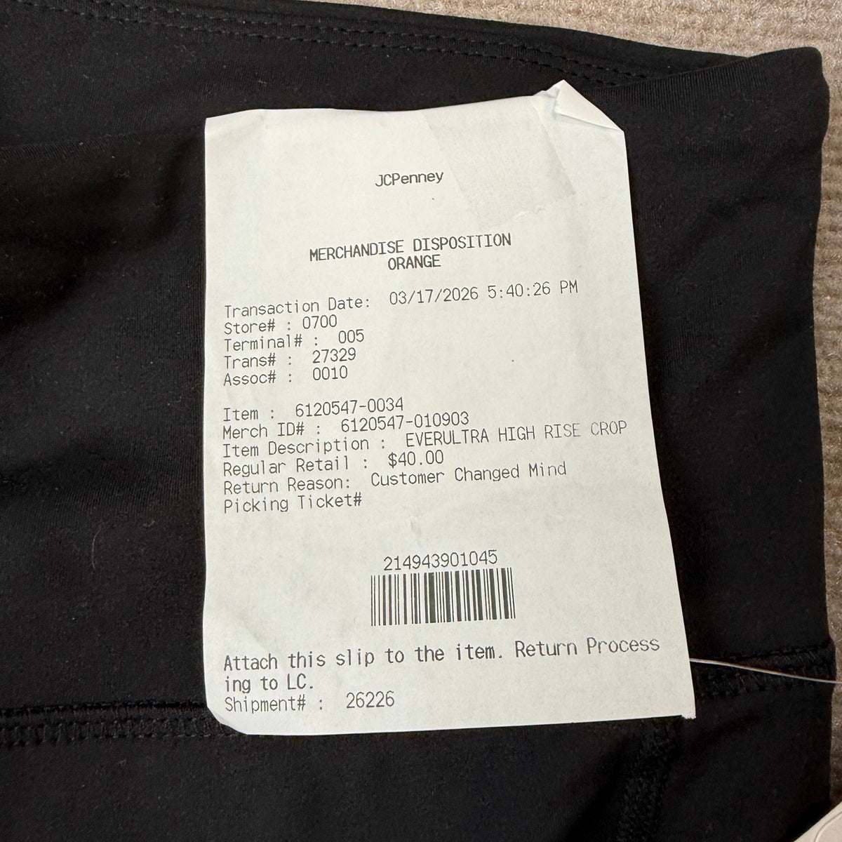MSRP $40 Xersion EverUltra Womens S Petite High Rise Cropped Legging Quick Dry