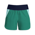 Lands' End Women's 14 LONG 5" Quick Dry Swim Cover-up Shorts Elastic Waist Boar