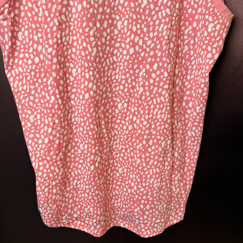 Summer Women's XXL Tank Top Loose Fit Square Neck T-Shirt Cute Sleeveless Tunic