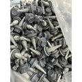 Lot of 500 Dark Gray 7/8" Stitch Screws Roofing Hex Washer Head