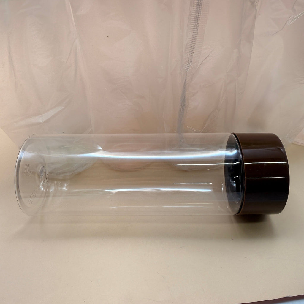 Set of 16 FARQAN Sensory Bottles with Lids 13.5 oz Leakproof Clear Plastic Reus