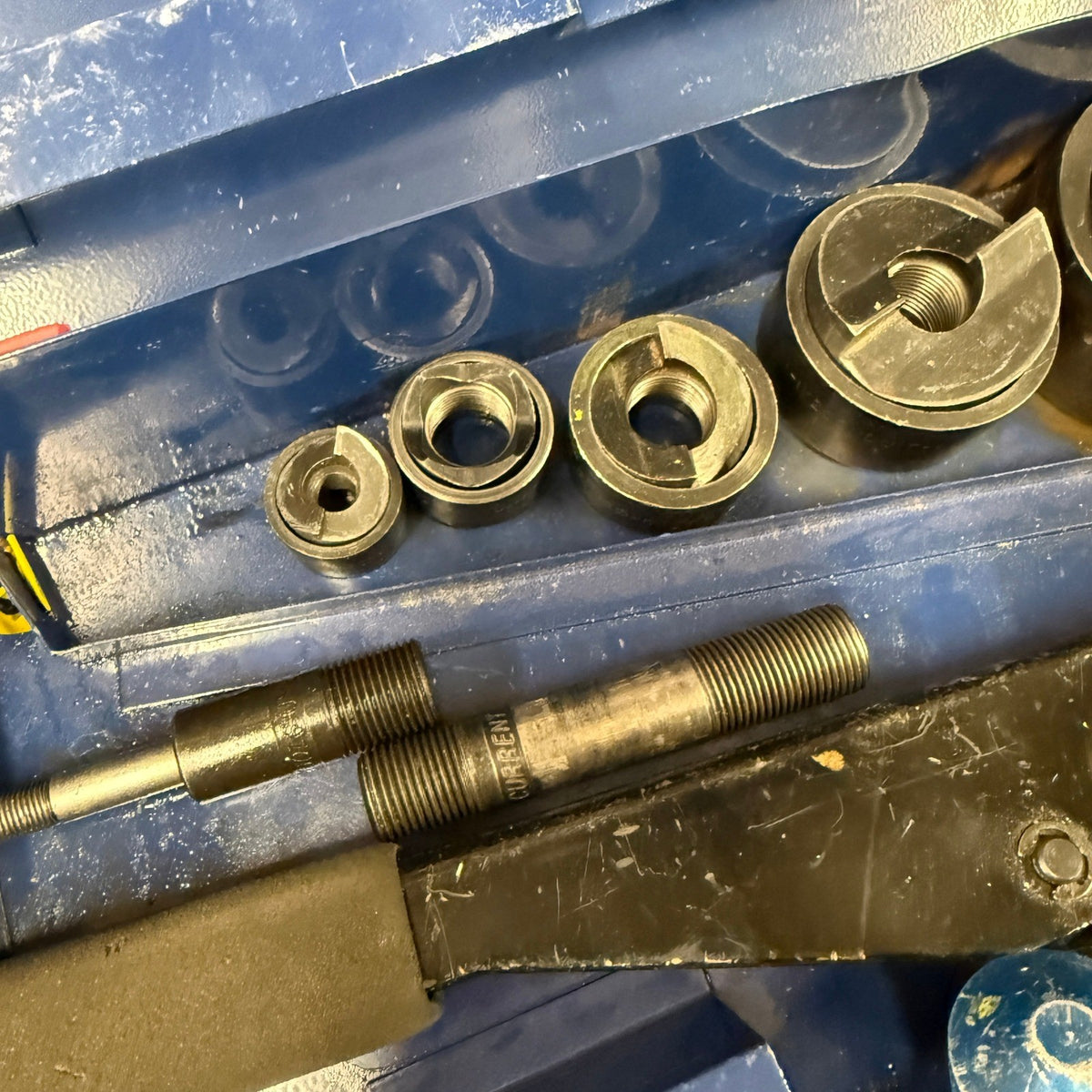 Current Tools Hydraulic Punch Driver Set 179PM w/ 1/2-2" Punches MISSING