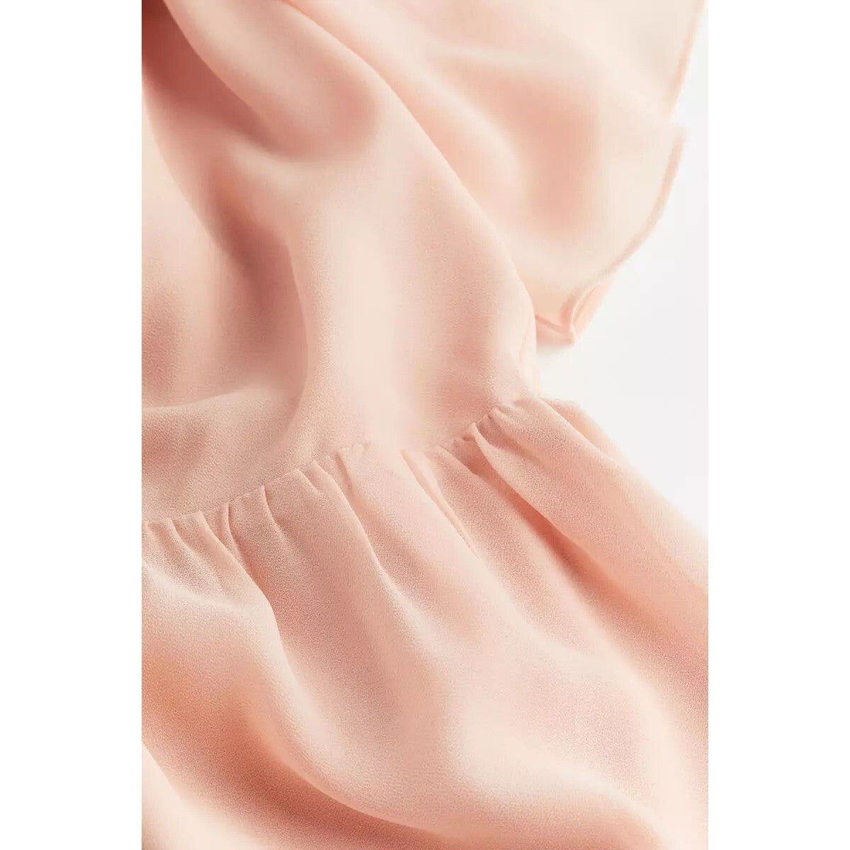 NWT Women's H&M Butterfly-Sleeved Dress Size XL Powder pink