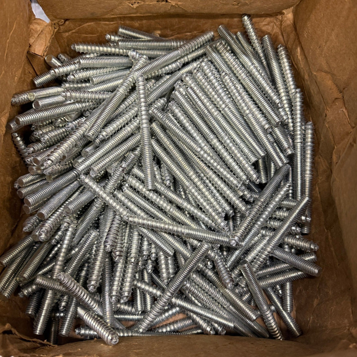 Pack of 430 Perine Danforth 3/8-16 x 4" Hanger Bolts Threaded Zinc
