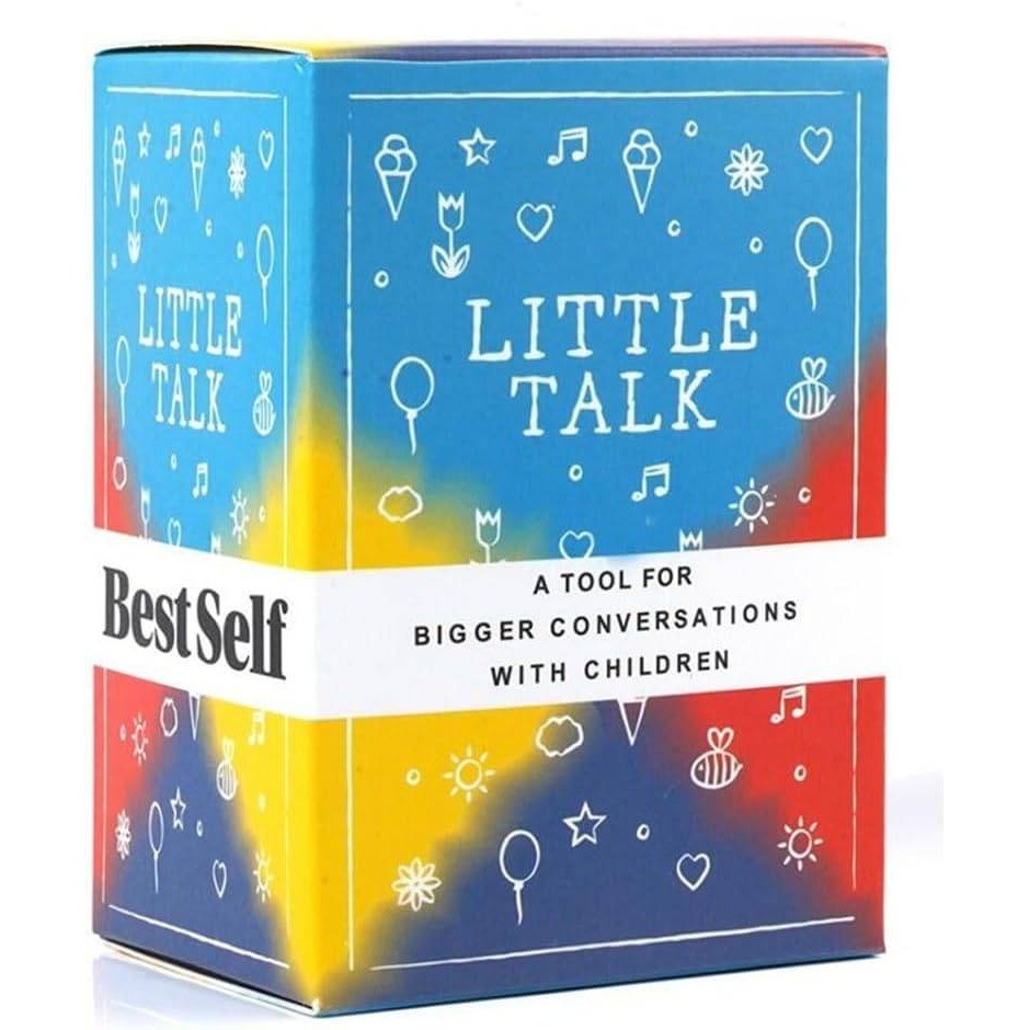 Best Self Little Talk 150 Question Cards Tool To Spark Conversations w/ Childre