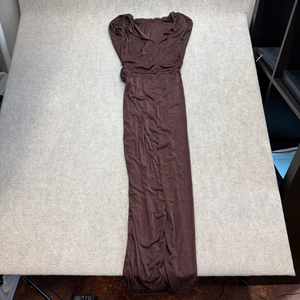 MSRP $52 Verdusa Women's S Sleeveless Formal Dress Twist Slit Wedding Guest Dre