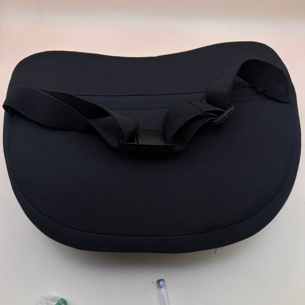 Florich Car Headrest Pillow Gel Memory Foam Head, Neck Support Black MINOR SNAG