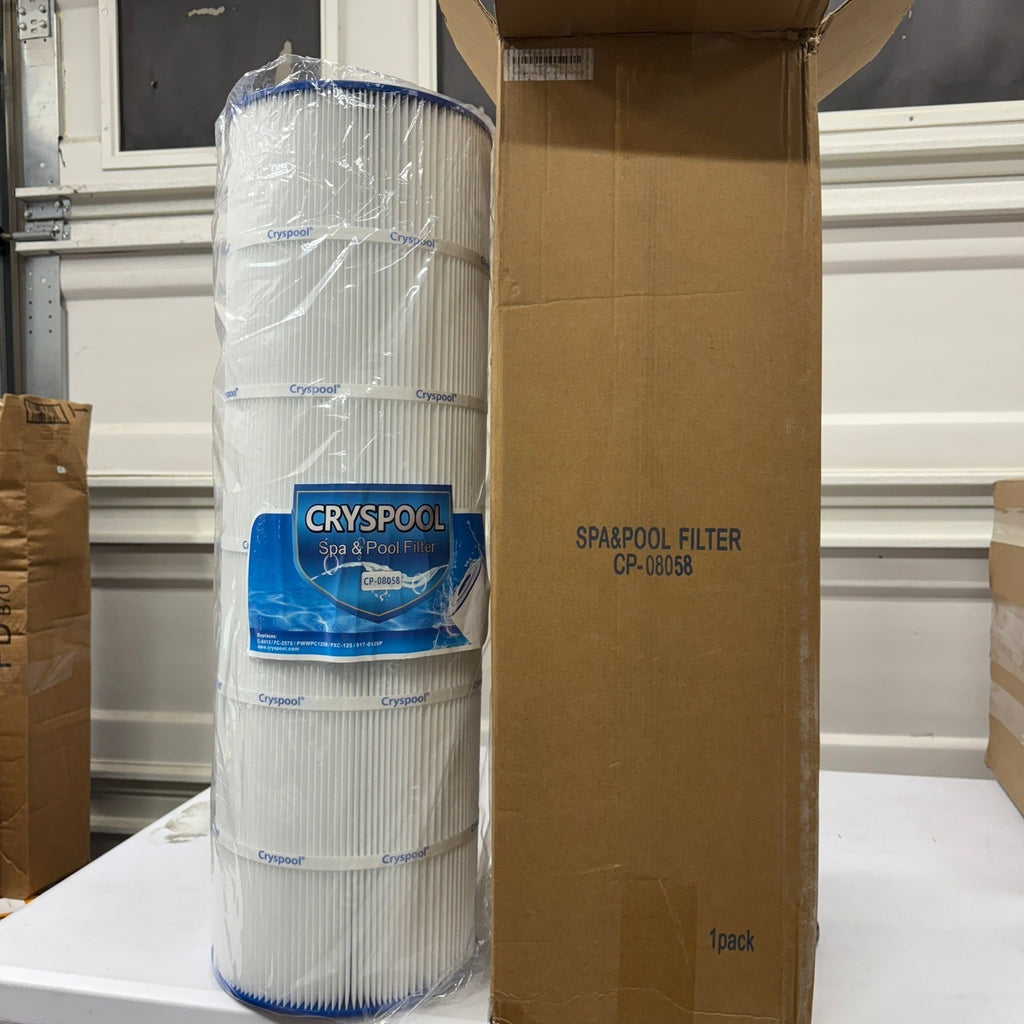 Cryspool CP-08058 Pool Filter Cartridge 125 Sq Ft, Compatible w/ PWWPC125B