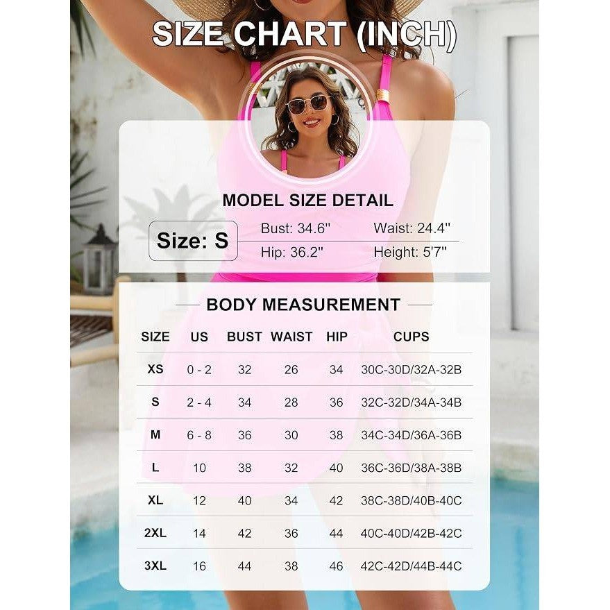 MSRP $43 Blooming Jelly Women's XXL One Piece Swimsuit Tummy Control Bathing
