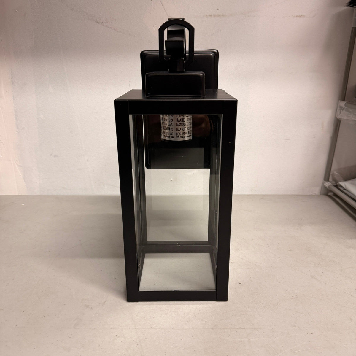 Pia Ricco 1-Light Outdoor Wall Lights, Matte Black Exterior Light Fixtures