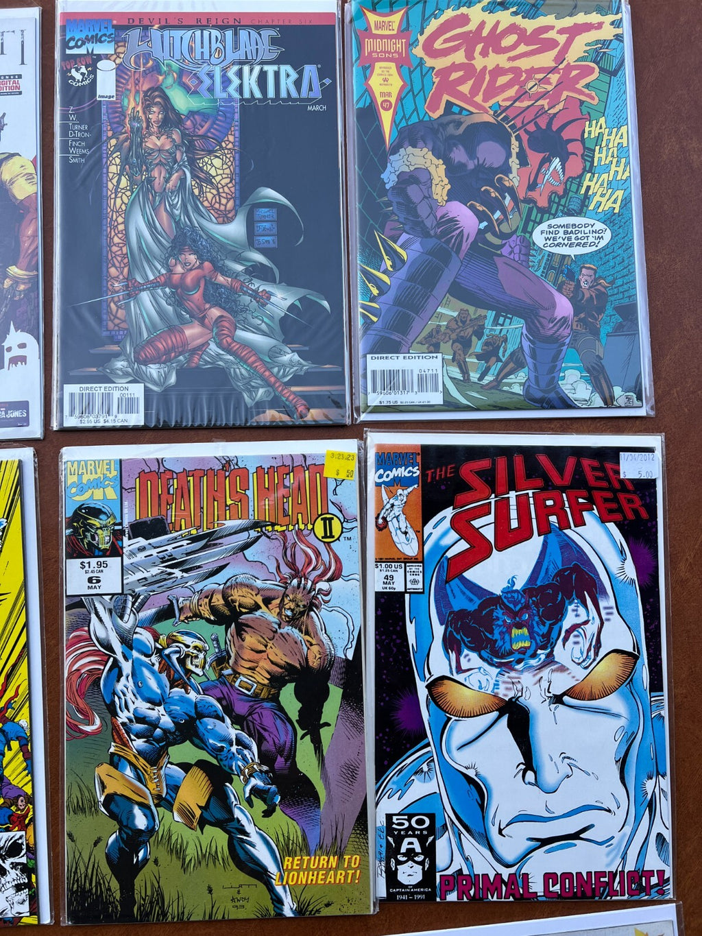 Lot of 12 Marvel Comics Strange Tales, Illuminati, Eden's Trail, Storm, Elfquest