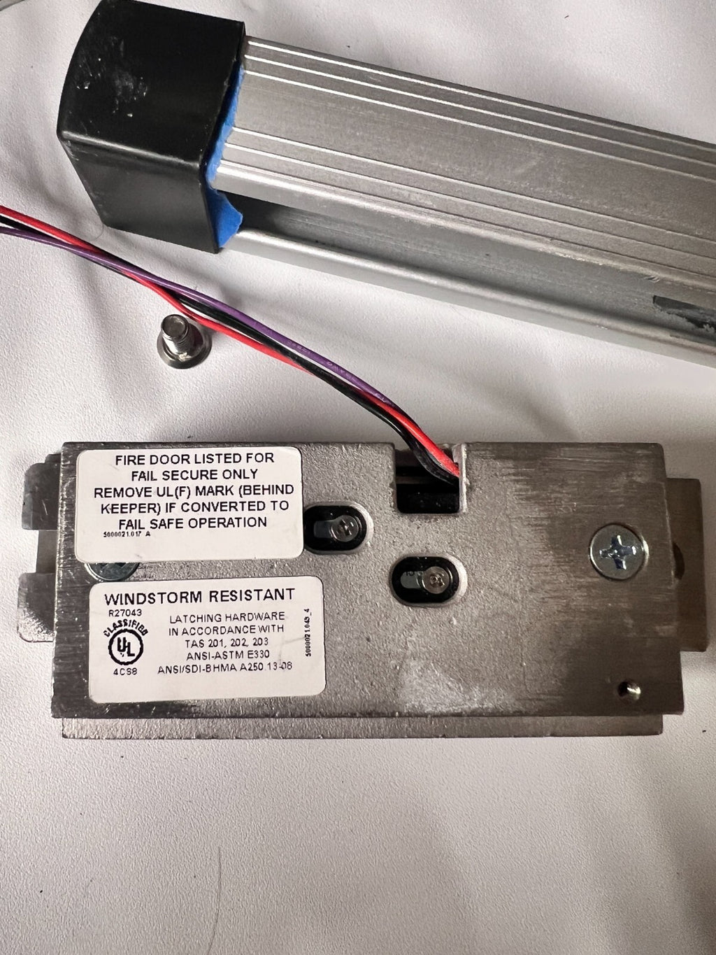 Entrematic Ditec Door Operator HA8LP-RPS Push Low Profile Low Energy Used