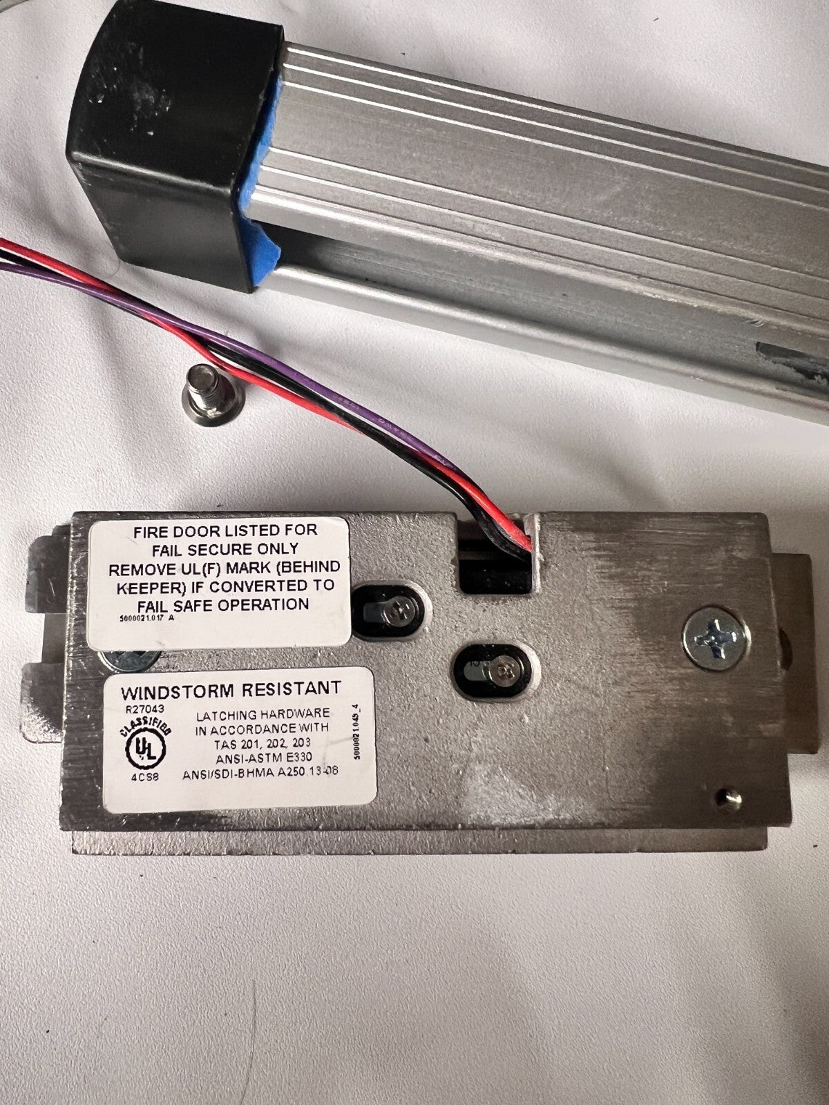 Entrematic Ditec Door Operator HA8LP-RPS Push Low Profile Low Energy Used