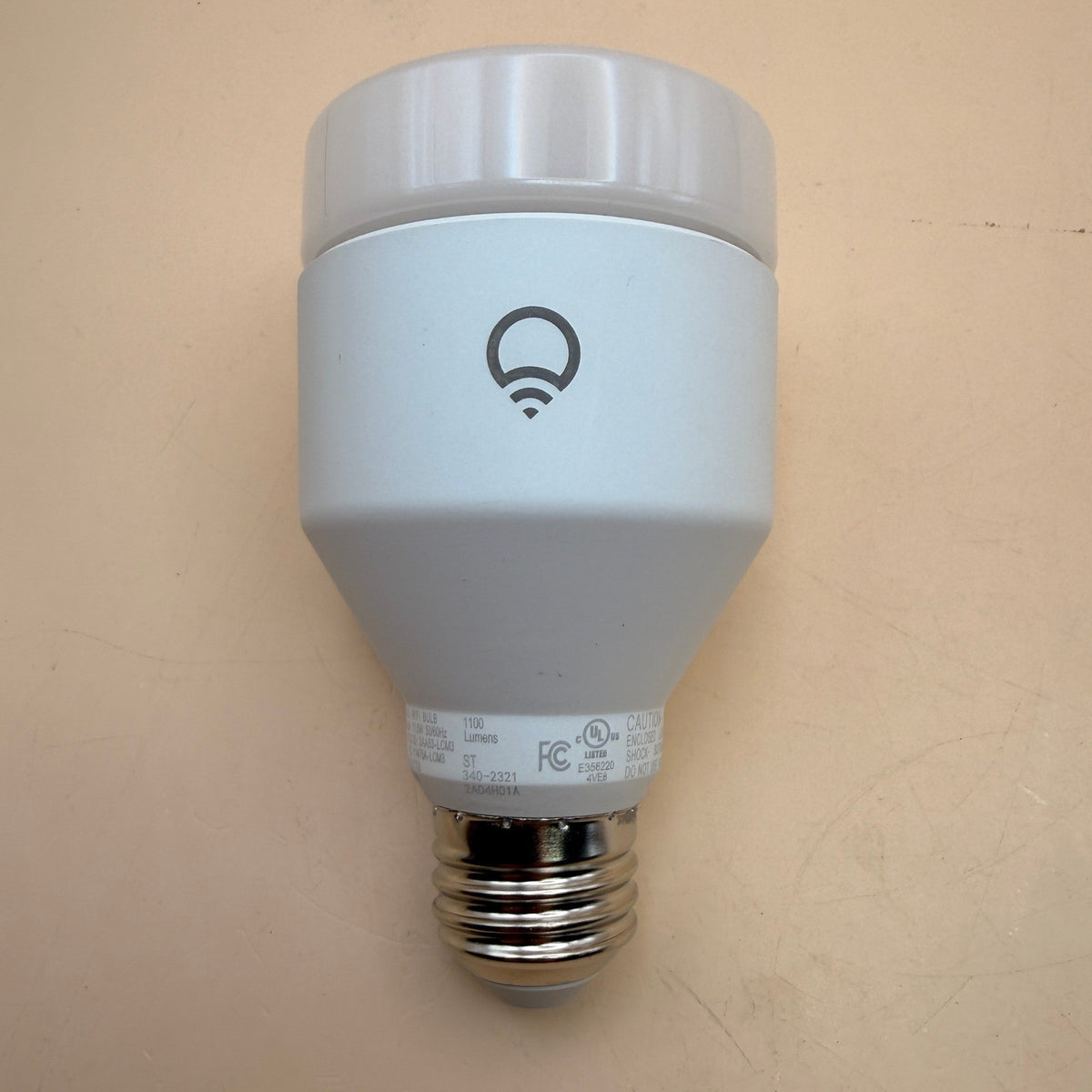 LIFX Color, A19 1100 lumens, Wi-Fi Smart LED Light Bulb, Billions of Colors and