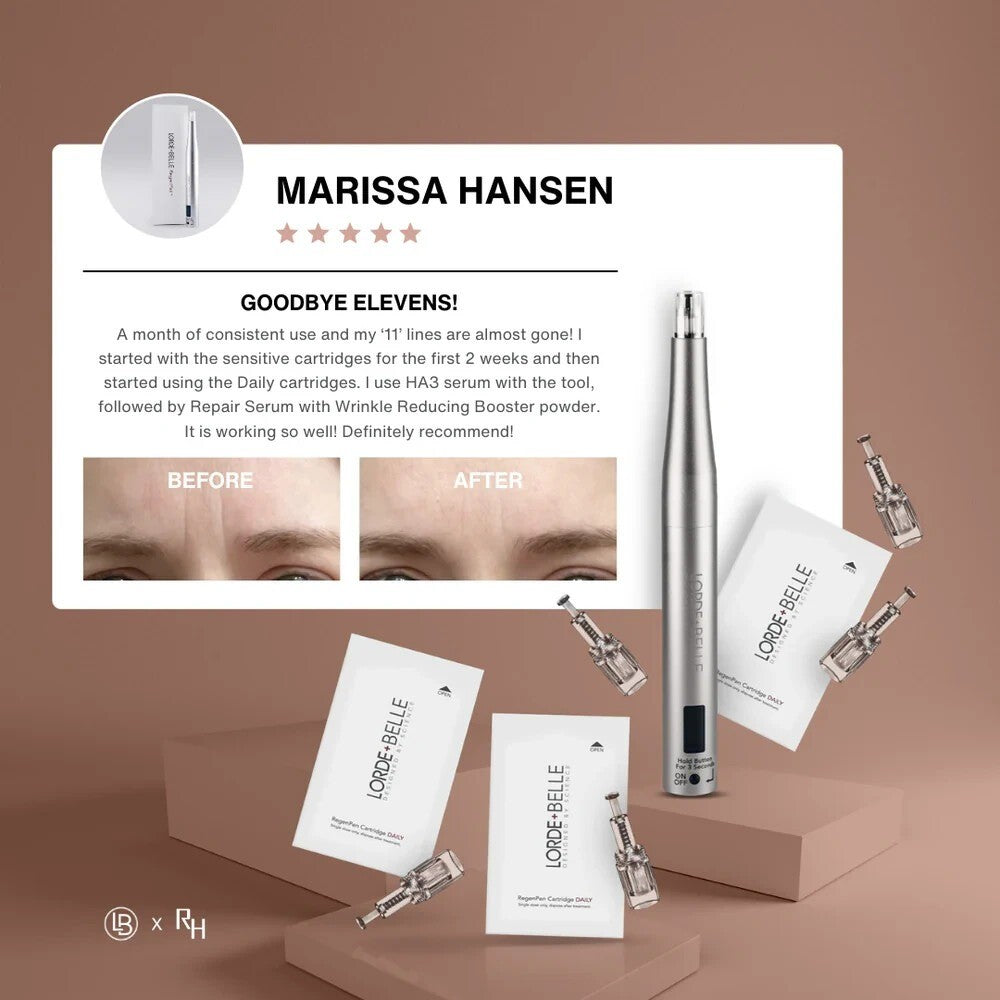 MSRP $299 LORDE+BELLE The Viral Regenpen Best Lip Plumper, Botox Alternative