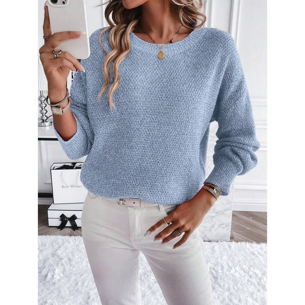 MSRP $40 NIeyook Women's S Oversized Sweater Crew Neck Long Balloon Sleeve