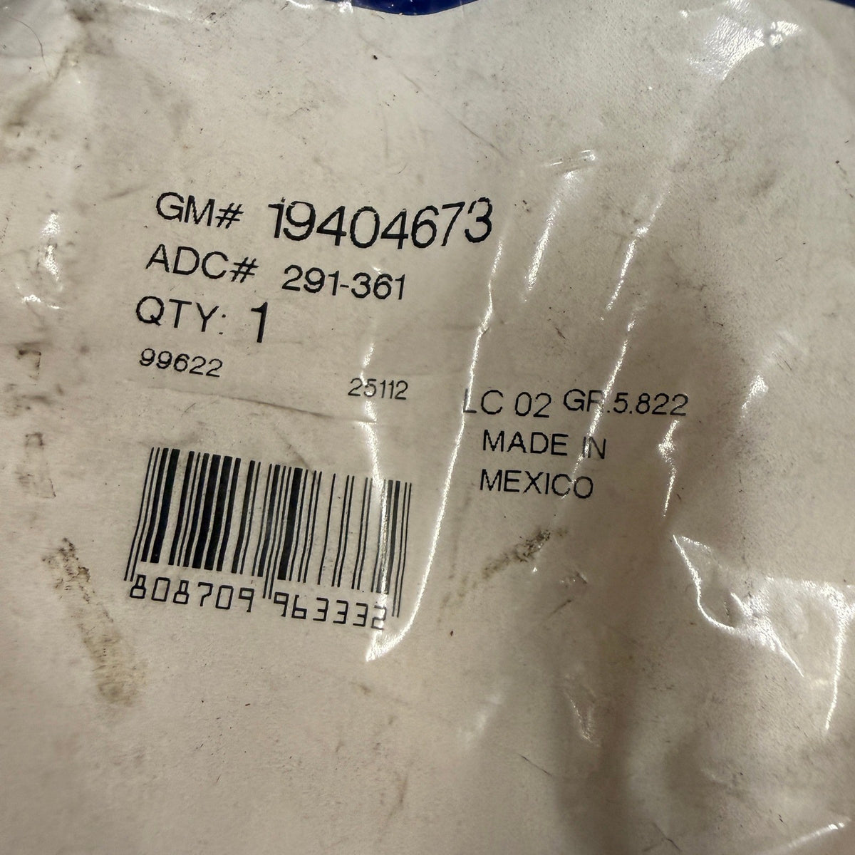 GM Genuine Parts 19404673 Rear Wheel Bearing Seal