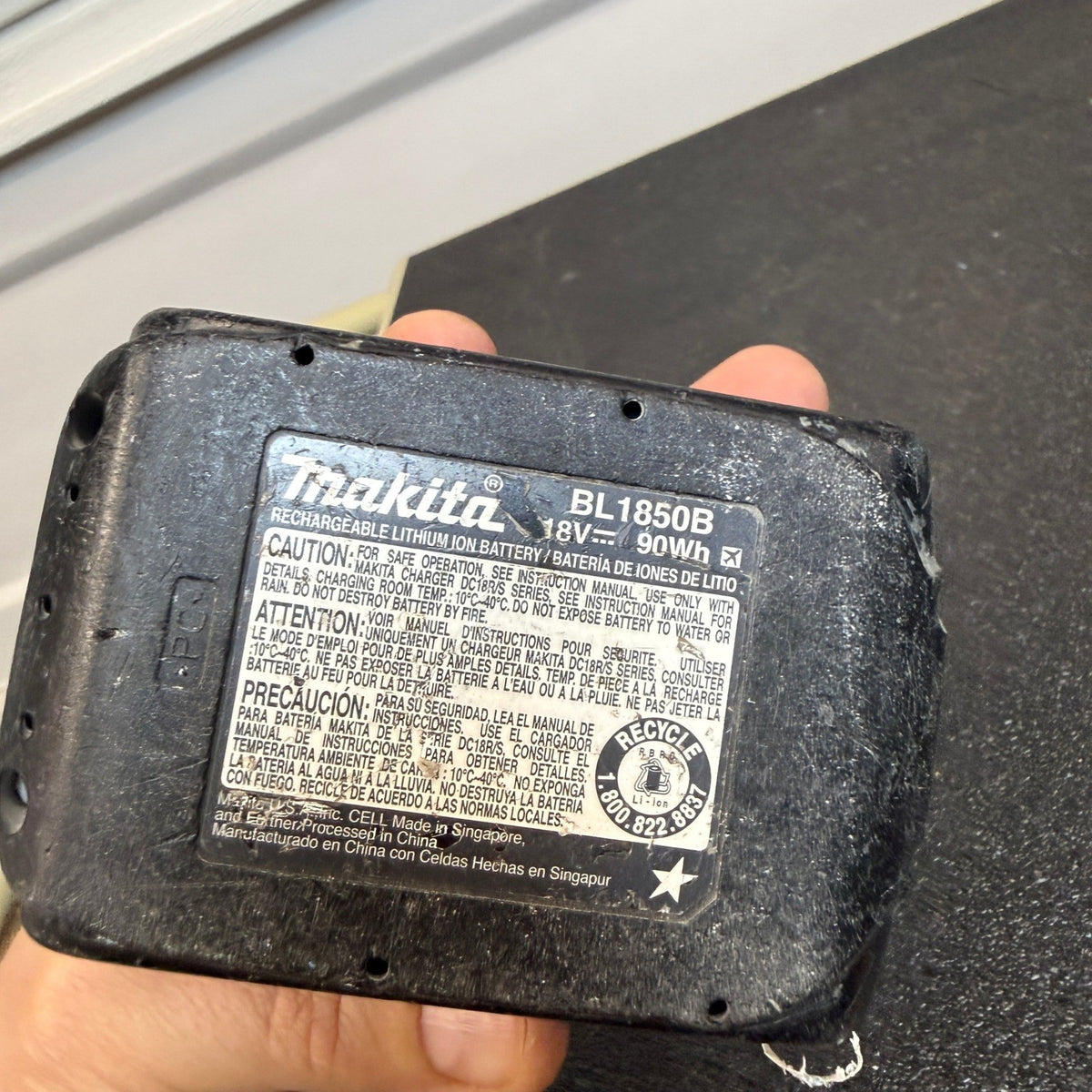 Makita BL1850B Rechargeable 18V Lithium‑Ion Battery 5.0Ah