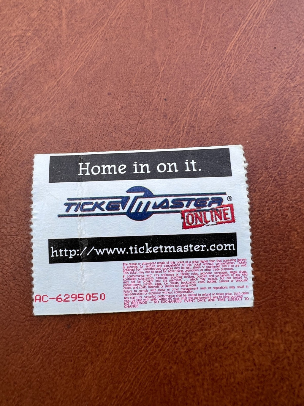 ELVIS COSTELLO & THE ATTRACTIONS Sep 1 1996 Concert Ticket Stub Mercer/Rock Aren