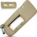 Left Driver Side Sun Visor, Beige for Honda CRV 2017-2022 Replace 83280-TLY-H11