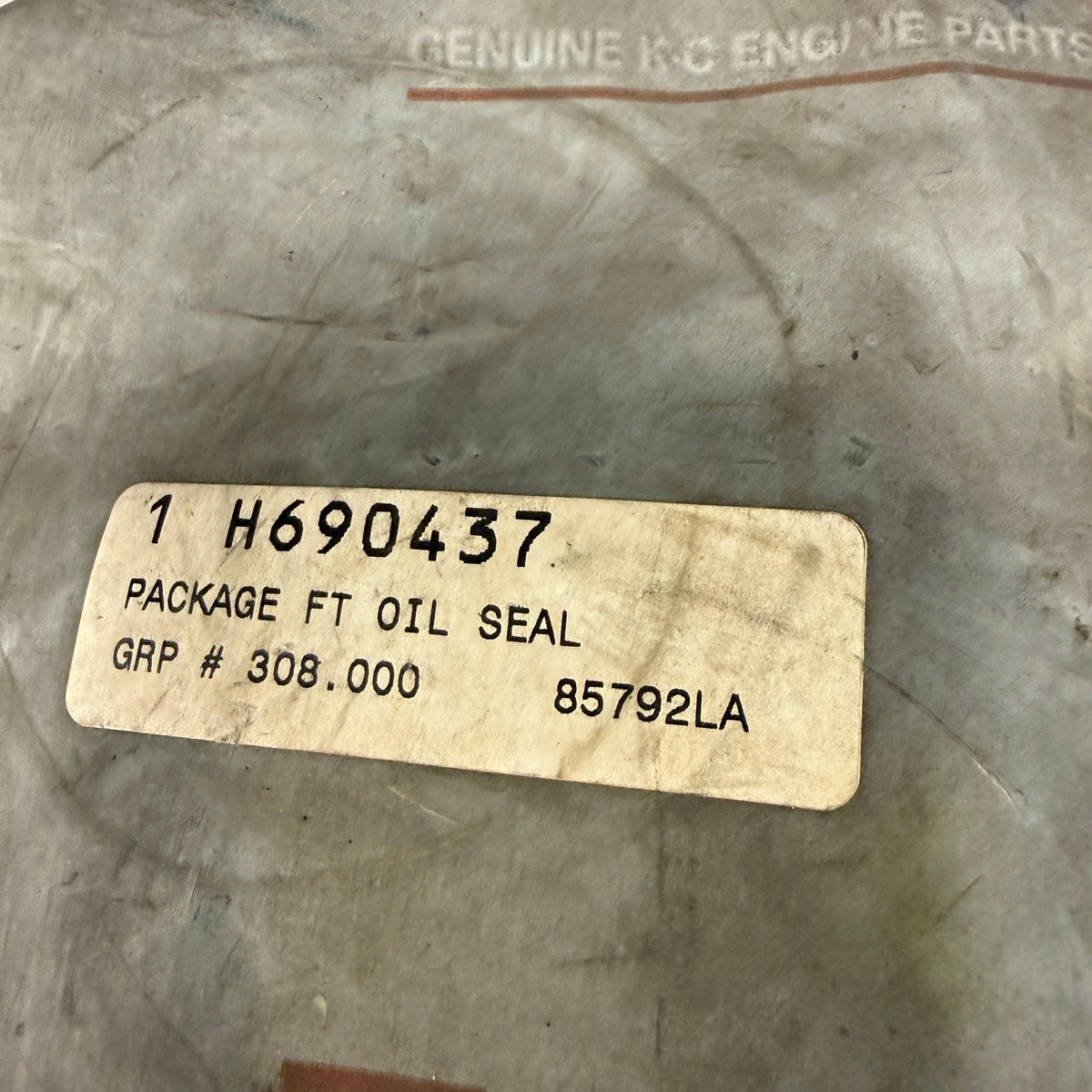 Korody Colyer H690437 Front Oil Seal