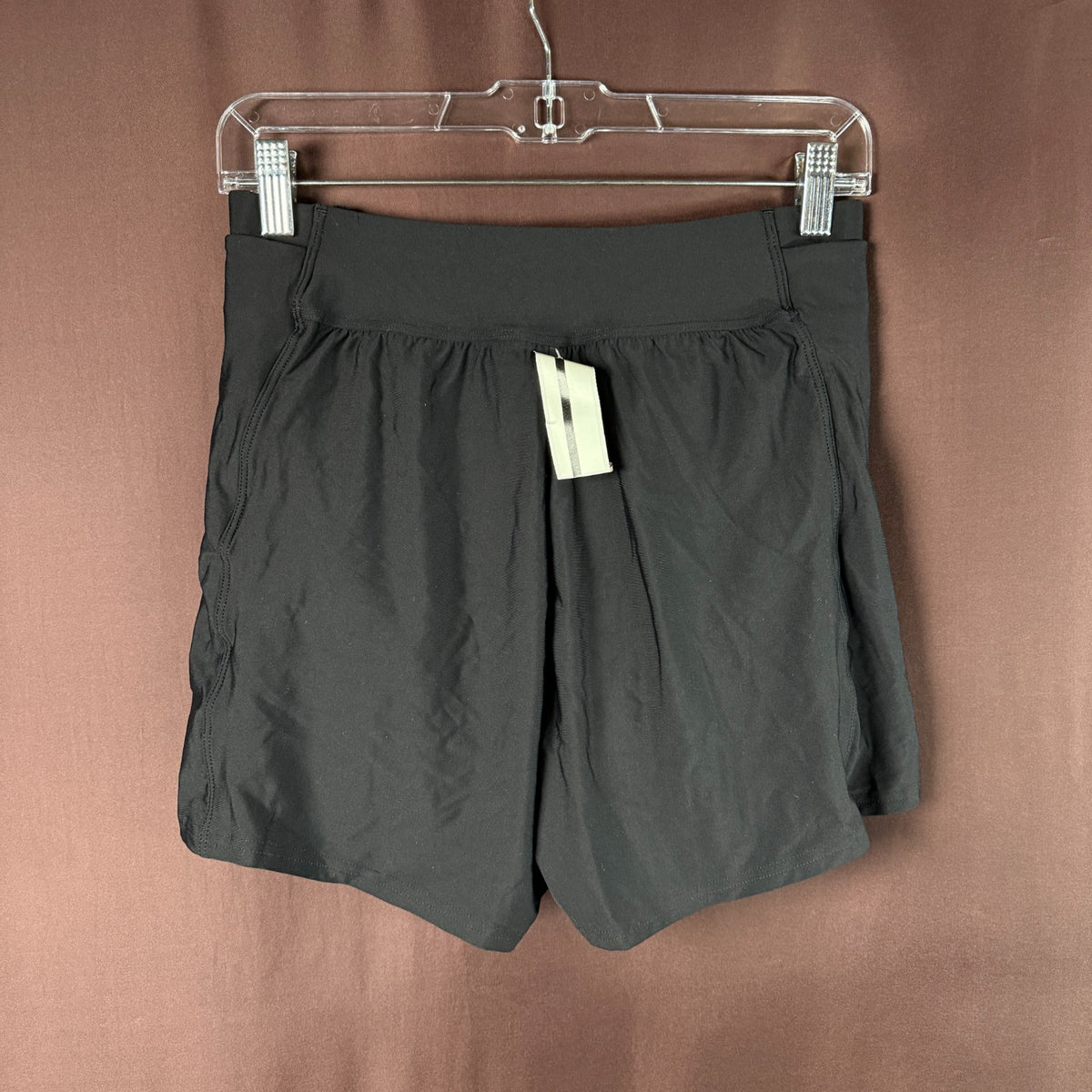 Linea Aqua Women's XS-S, XS-S LONG Swim Board Shorts With Panty Black