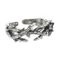 Jesus Crown of Thorns Ring Men's Women's Punk Gothic Stainless Steel Size 9