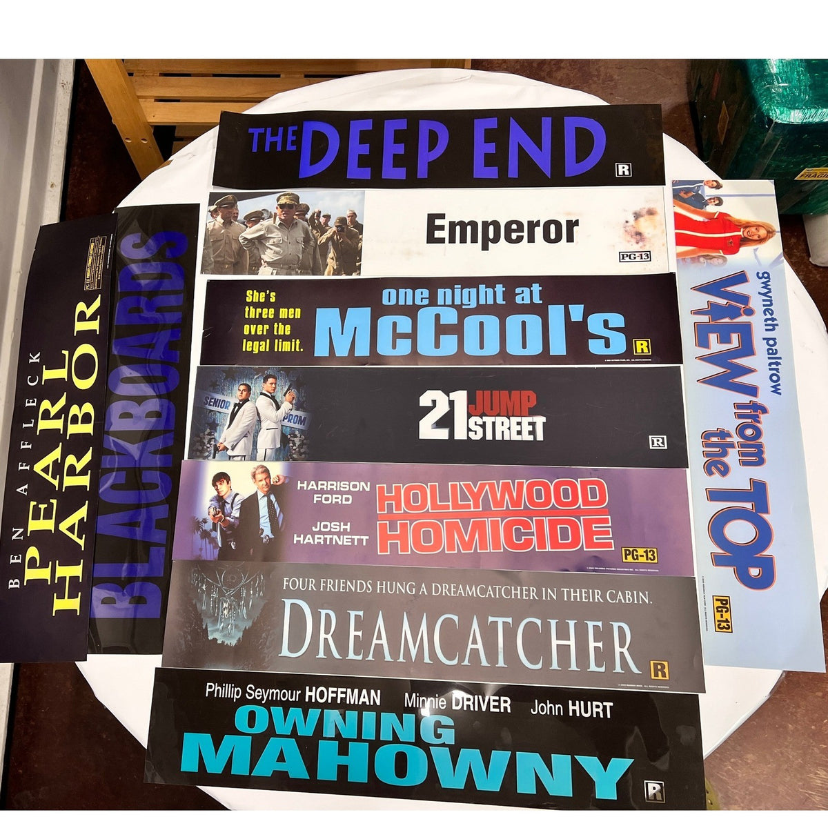 Set of 10 Movie Theater Mylar Poster 5x25 View From The Top, 21 Jump