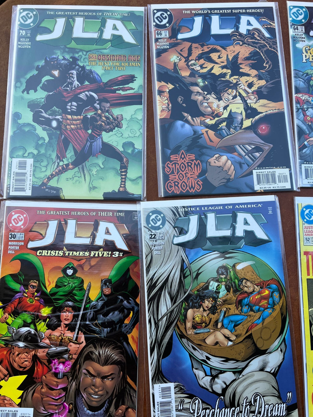 Lot of 9 JLA Justice League Of America #22,28,30,52,64,66,70,95,113 DC Comics