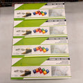 Set of 4 Premium Printer Toner Cartridge AP-HF410, 411, 412, 413 EXP 10/2027 Bla