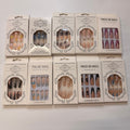 Lot of 10 Pack of 24 New False Press On Nails Assorted Designs and Colors №N31