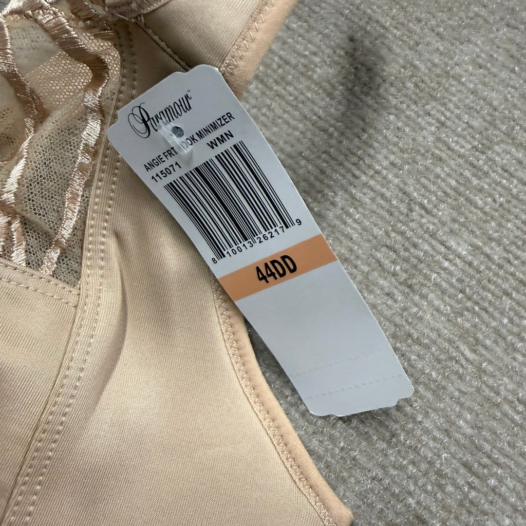 NWT Paramour Angie 115071 44DD Warm Nude Front Close Minimizer